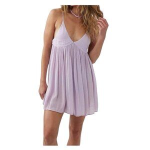 NEW Women's Medium Coverup Spaghetti Strap Saltwater Purple Swim Bikini Coverup